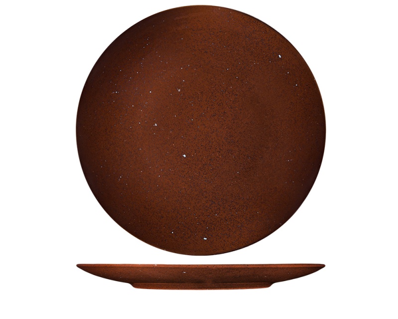 Flat tallerken, 30 cm, Lifestyle Cacao - Lilien