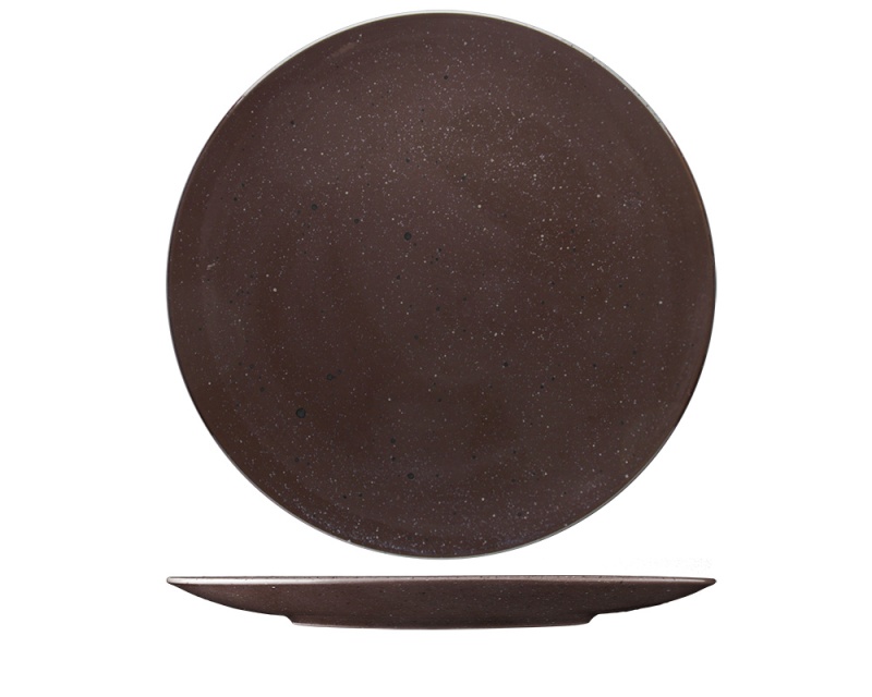 Flat tallerken, 30 cm, Lifestyle Ebony - Lilien