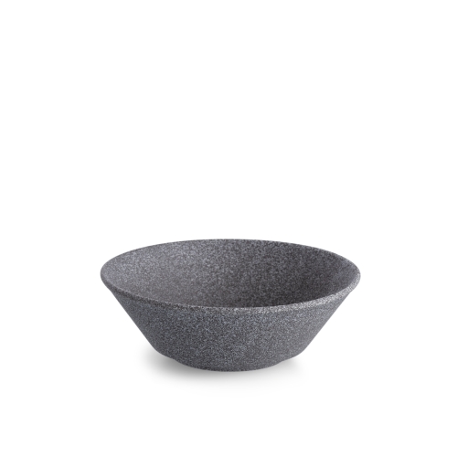 Skål Raw nr. 4, 15 cm, Mørkegrå - Benedikt