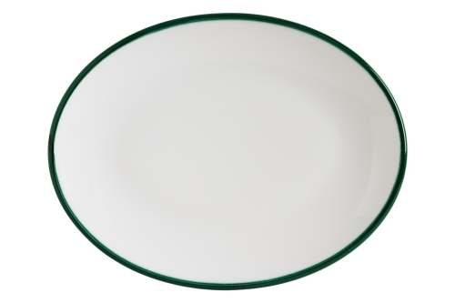 Serveringsfat 31 x 24 cm, Moove Linea Green - Bonna