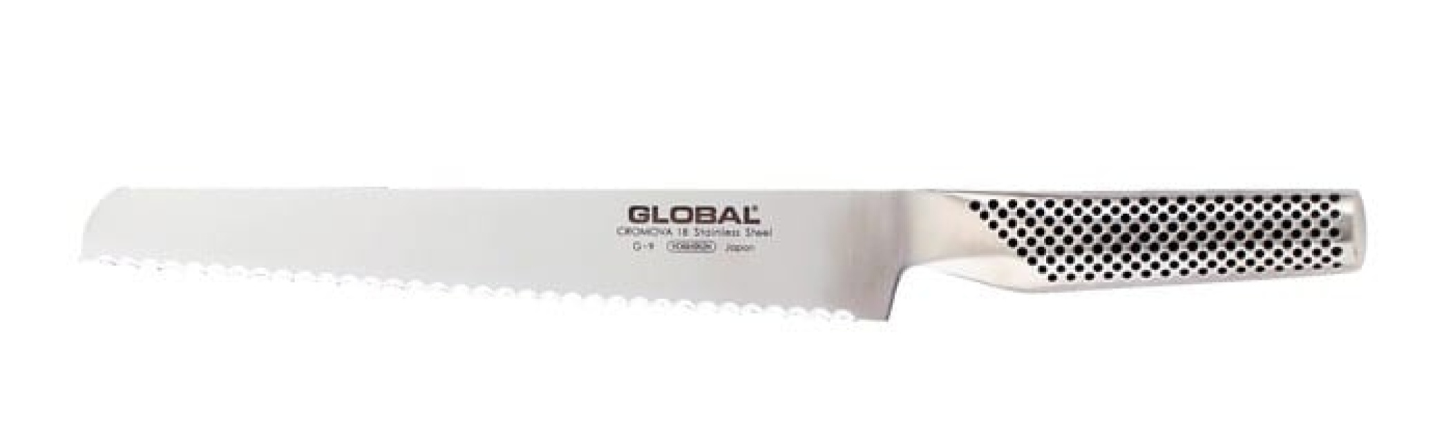 Global G-9 Brødkniv takket, 22 cm