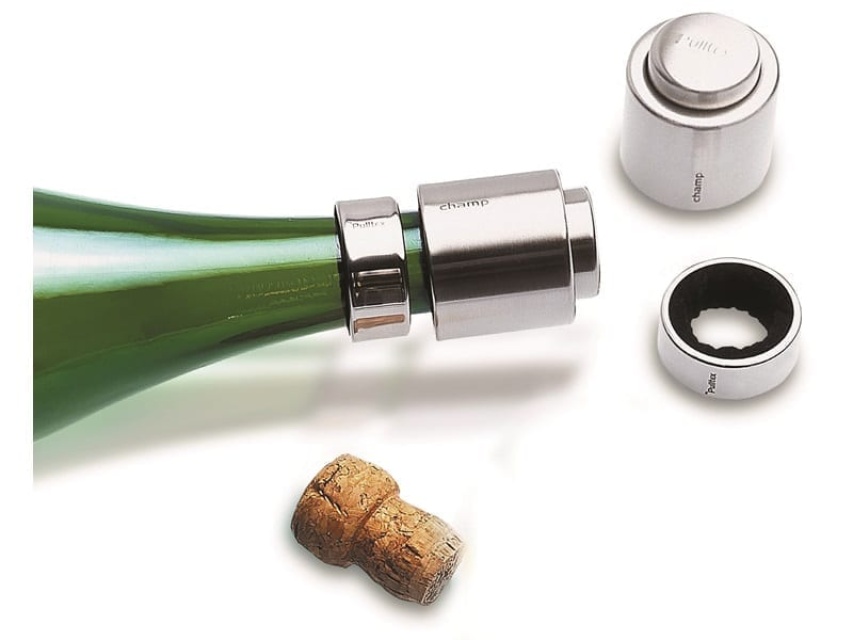 Propp og dryppring for champagne - Pulltex