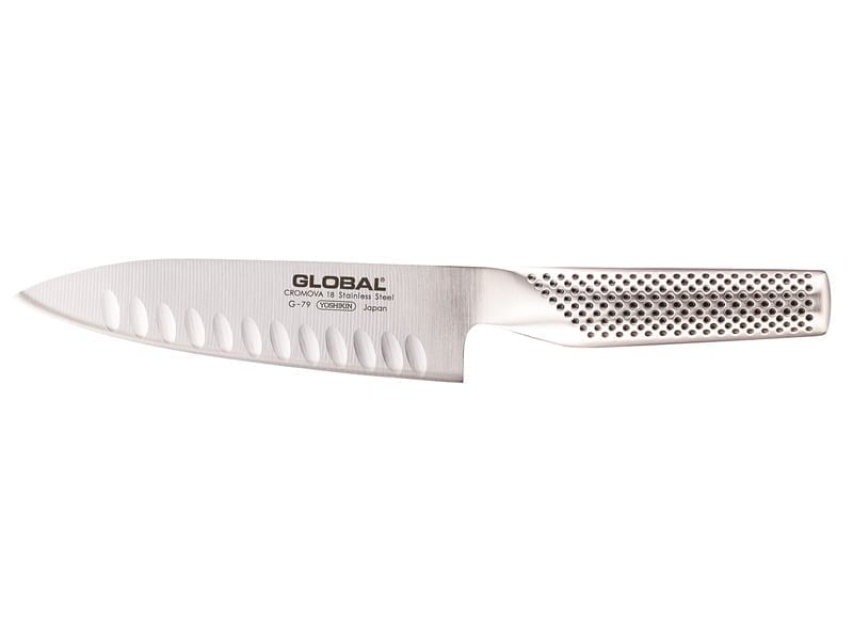 Global G-79 Oliven slipt kokkekniv, 16cm