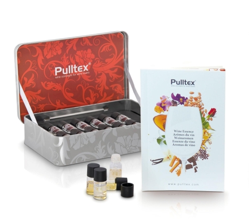 Aromasett for rødviner, 12-pak - Pulltex