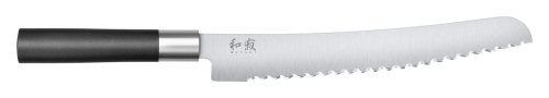 Brødkniv 23 cm - KAI Wasabi Sort