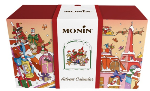 Monin Julekalender, 24x5 cl