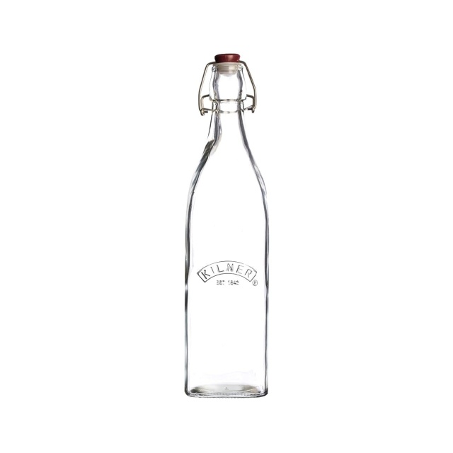 Glassflaske med klemme, 0,55L - Kilner