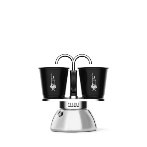 Moka Express Induction, mokamaskin og to kopper - Bialetti
