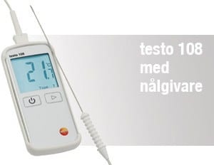 Termometer Testo 108 raskt