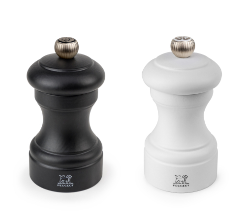 Bistro salt- og pepperkvernsett, svart og hvit - Peugeot