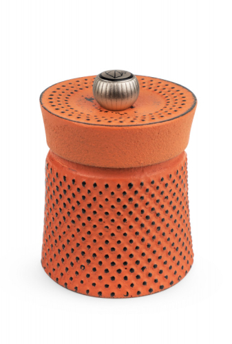 Pepperkvern, 8 cm, Bali, Støpejern, Oransje - Peugeot