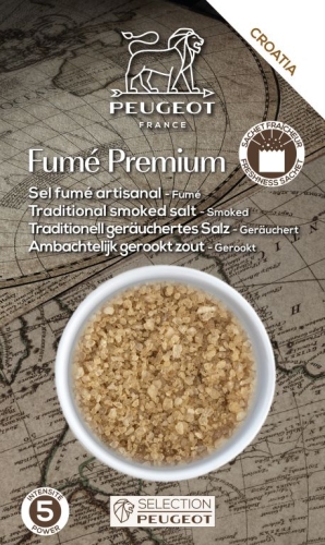 Kvarnsalt, Premium Røkt, 150 g - Peugeot