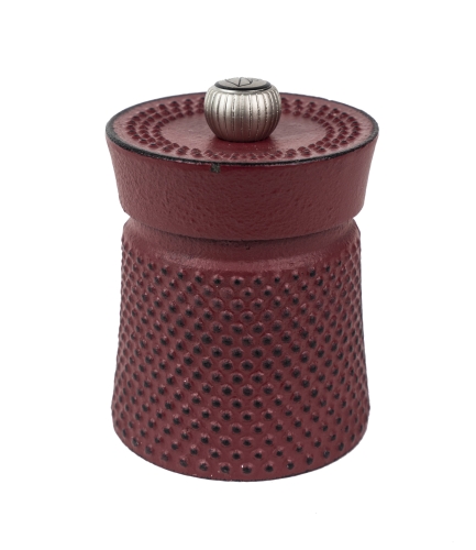 Pepperkvern, 8 cm, Bali, Støpejern, Rød - Peugeot