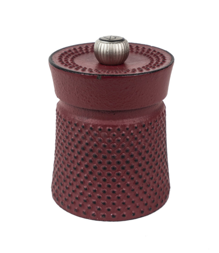 Pepperkvern, 8 cm, Bali, Støpejern, Rød - Peugeot