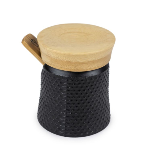 Saltkrukke, 7 cm, Bali, Støpejern, Sort - Peugeot