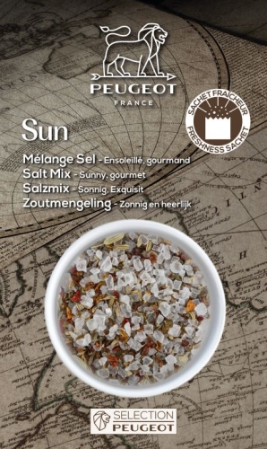 Saltmix til Kvern, Sun, 135g - Peugeot