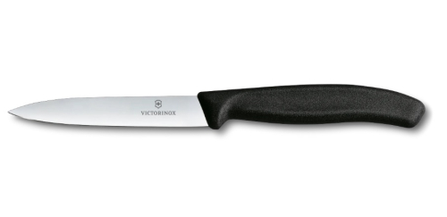 Skalkniv 8 cm, sort plast - Victorinox