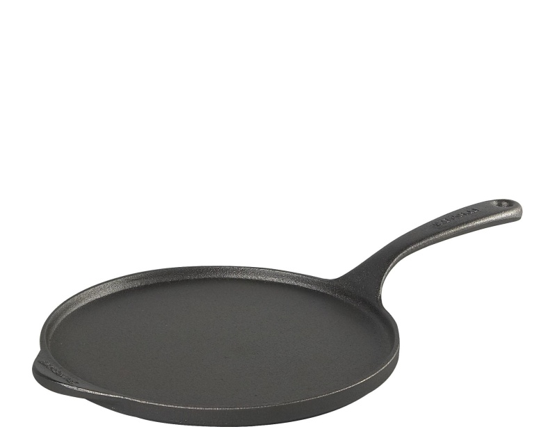 Pannekakepanne, støpejernshåndtak, 23cm - Skeppshult