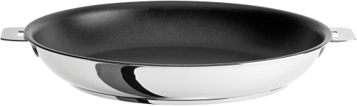 Belagt stekepanne, avtagbart håndtak, Casteline - Cristel - 30 cm