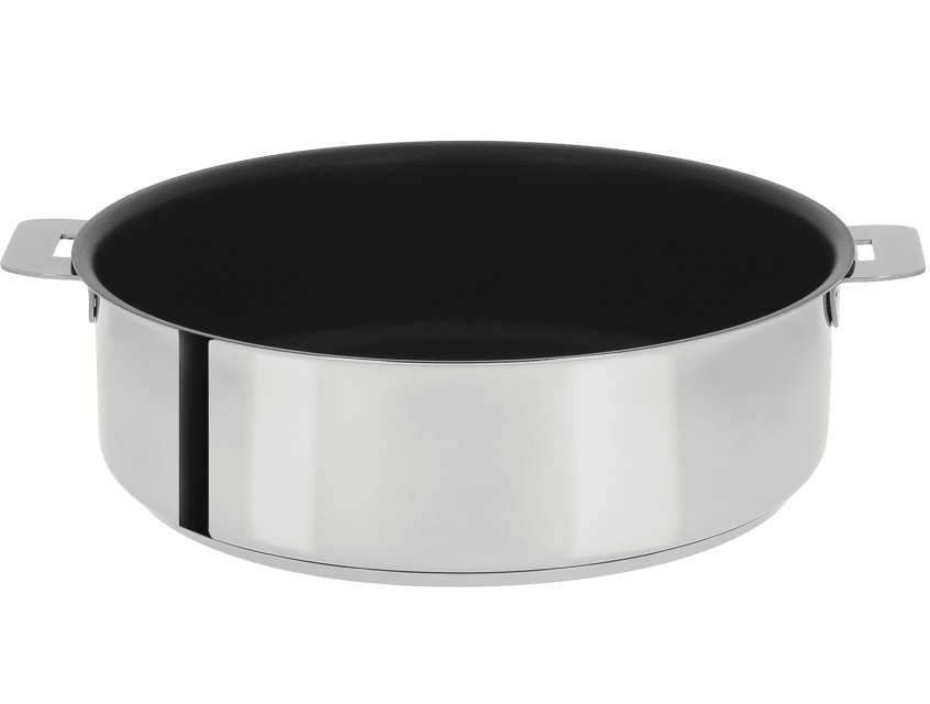 Belagt traktorpanne, avtagbare håndtak, Mutine - Cristel