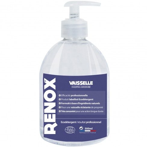 Renox, Organisk oppvaskmiddel, 500ml - Cristel