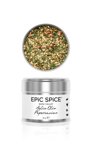 Aglio Olio Peperoncino, krydderblanding, 40 g - Epic Spice
