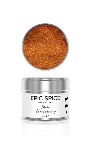 Tacokrydder, krydderblanding, 75 g - Epic Spice