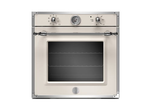 Elfenbenshvit innbyggingsovn, 60 cm, Heritage - Bertazzoni