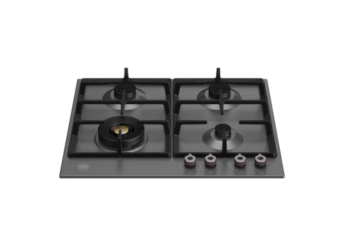 Matt sort gassplate, 60 cm, Profesjonell - Bertazzoni