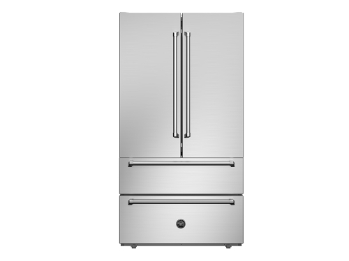 Side-by-side kjøl/frys Master, med ismaskin, rustfritt stål - Bertazzoni
