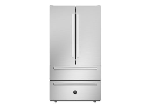 Side-by-side kjøl/frys Professional, med ismaskin, rustfritt stål - Bertazzoni