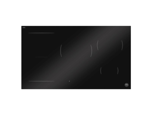 Induksjonstopp, 90 cm, 5 soner (1 Flex) med usynlig slider – Bertazzoni