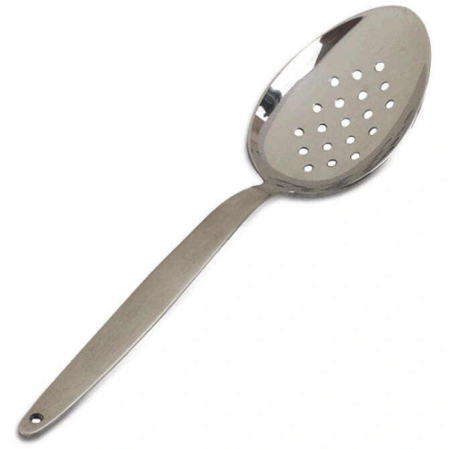 Serveringsskje / Gastroskje, 24 cm, Perforert - Gray Kunz