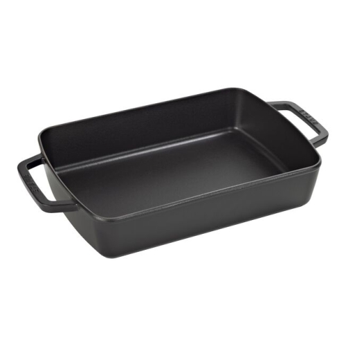 Ildfast Form i Støpejern, 30x20 cm, svart - Staub
