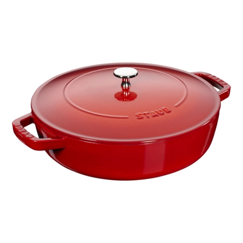 Traktørpanne, Chistera, Rød - Staub