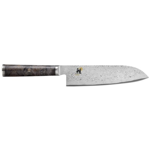 Santoku 18cm, 5000 MCD 67 med håndtak av svart lønn - Miyabi