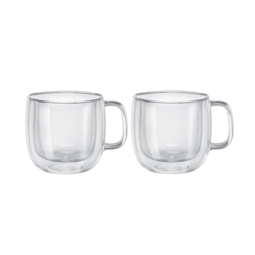 Cappuccinokopp/Tekopp i Dobbeltvegget Glass, 2-pakning, Sorrento - Zwilling