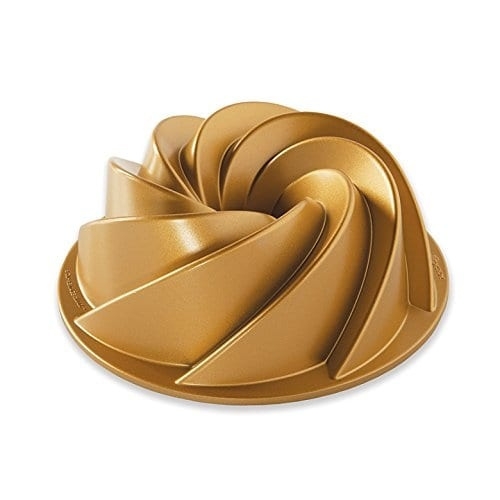 Bakeform, Heritage Bundt Pan, Gull - Nordic Ware