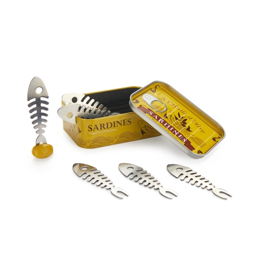 Snacksgafler, Sardiner, 6-pakning - Balvi