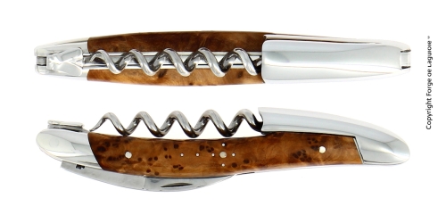 Tuja sommelierkniv, polert, Tradition - Forge de Laguiole