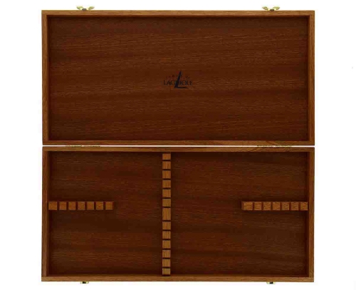 Oppbevaringsboks 05 for 24 bestikk, Sapele-tre - Forge de Laguiole