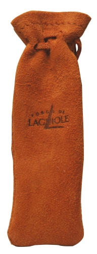 Skinntrekk med snøring - brun - Forge de Laguiole