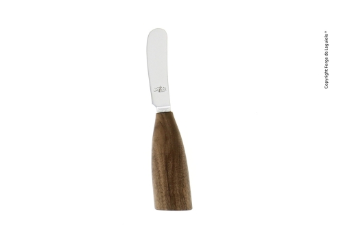 Smørkniv med håndtak i valnøtt, Lou Bure - Forge de Laguiole