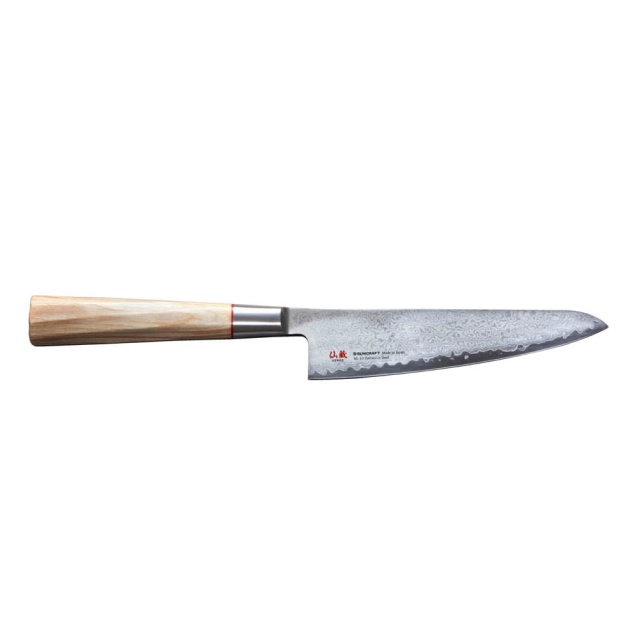 Liten santoku, 14,3 cm - Suncraft Swirl