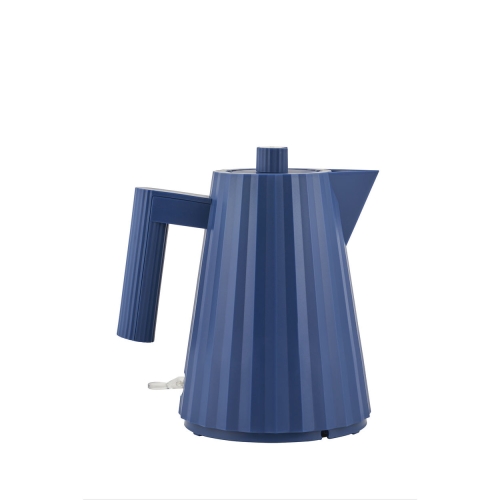 Vannkoker, Plissé, Blå - Alessi - 1 liter