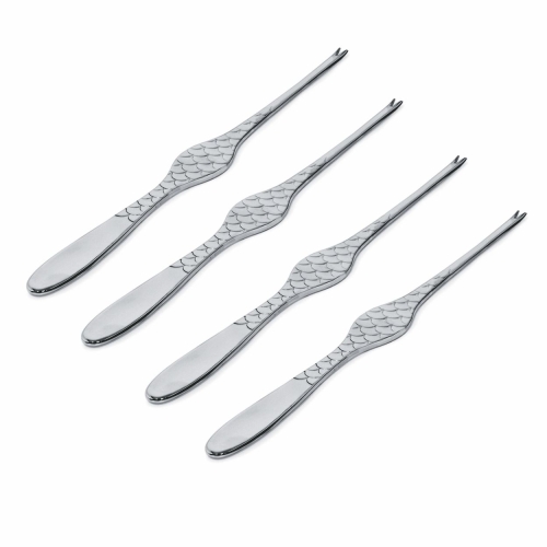 Sjømatbestikk, Colombina Fish, 4-pakning-Alessi