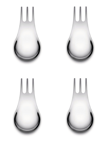 Moscardino, bestikk til snacks, tapas og aperitivo, 4-pakning - Alessi