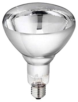 Pære Philips IR Hvit 250 W