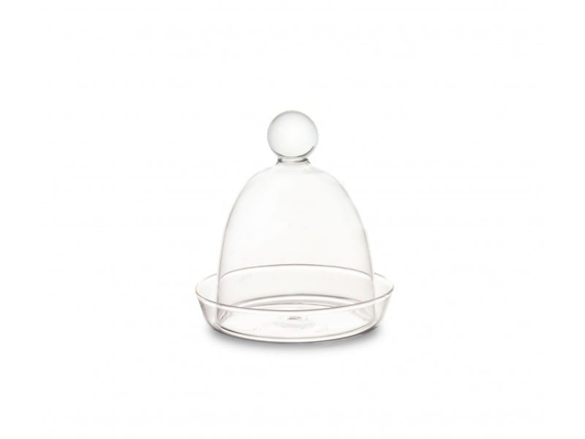 Mini cloche med tilhørende tallerken - 100% Chef