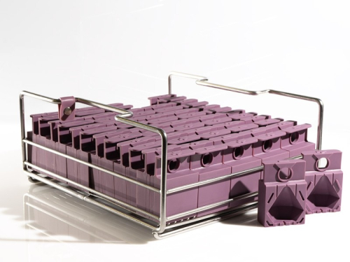 Formsett med 30 silikonformer, 6 x 5 cm Diamond til Alinia Klarismaskine - 100 % Chef